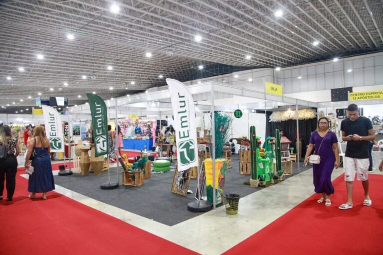 Artesãos da Emlur expõem peças na Multifeira Brasil Mostra Brasil