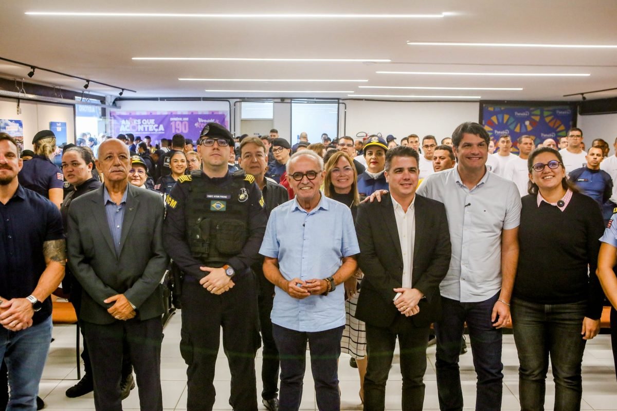 Cícero Lucena anuncia sistema inteligente de videomonitoramento durante comemoração dos 35 anos da Guarda Civil Metropolitana