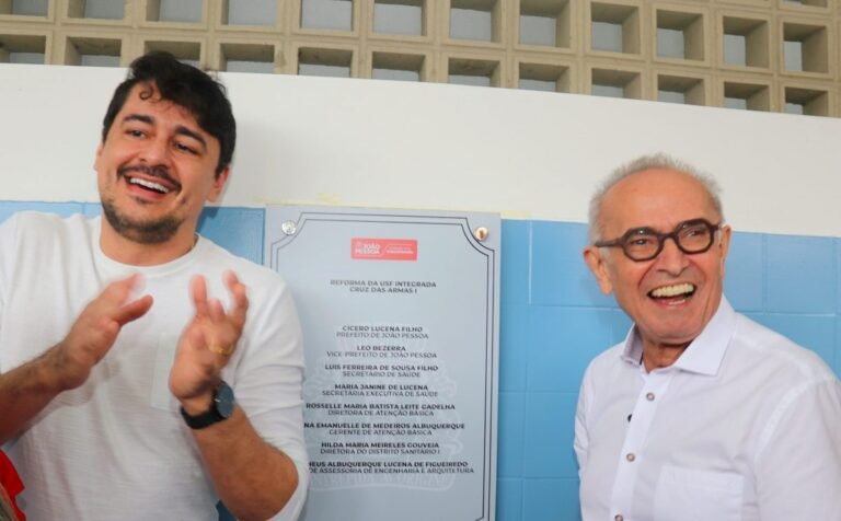 Cícero Lucena entrega 79º equipamento de saúde reformado e reafirma compromisso com toda Rede de Atenção Básica