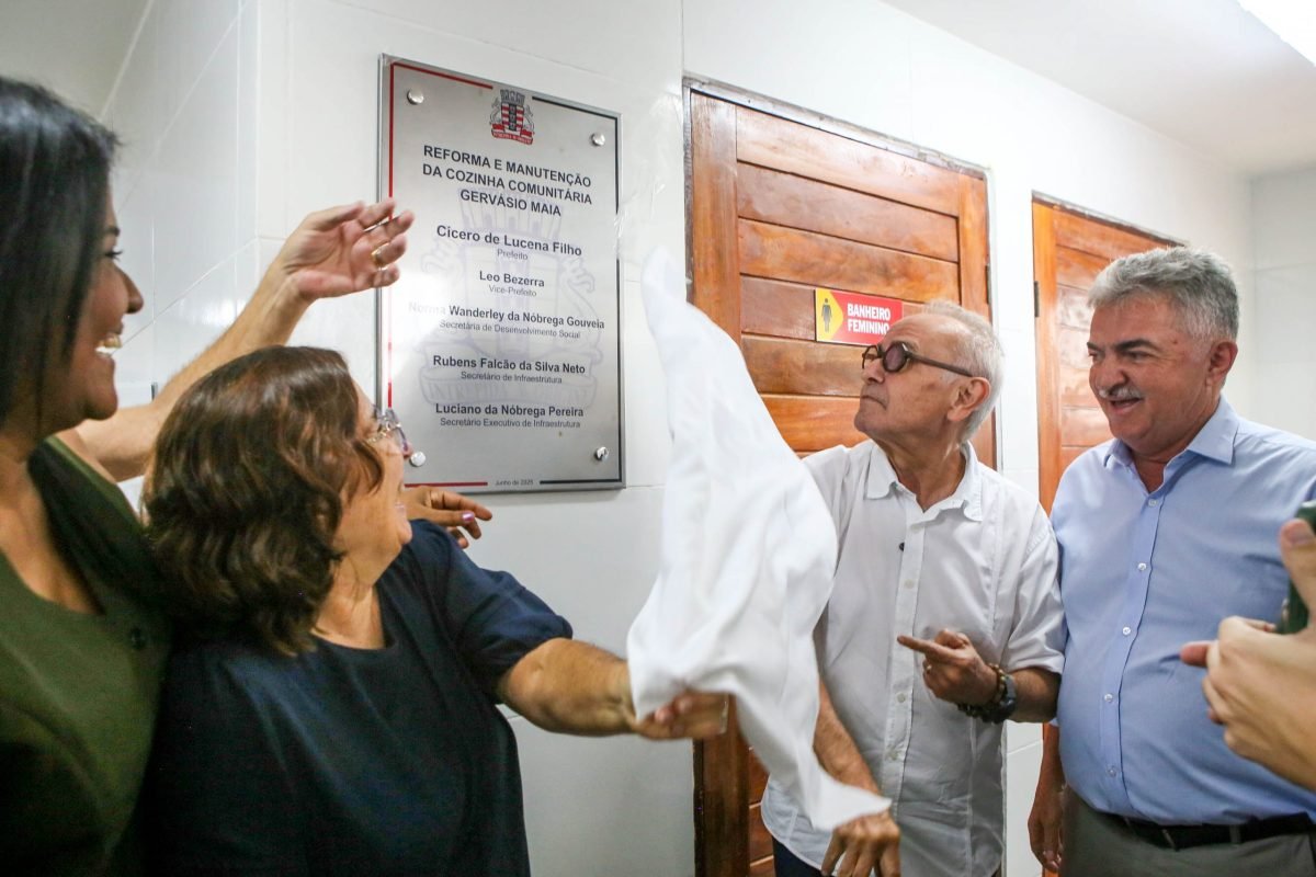 Cícero Lucena entrega Cozinha Comunitária do Gervásio Maia e reforça cuidado com a população vulnerável