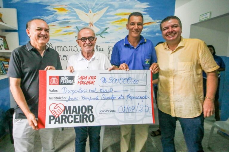 Cícero Lucena fortalece ações sociais com liberação de mais de R$ 7 milhões em emendas cidadãs