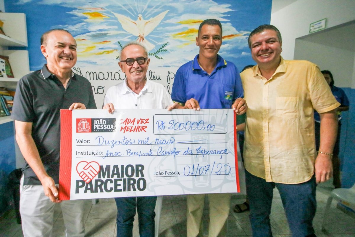 Cícero Lucena fortalece ações sociais com liberação de mais de R$ 7 milhões em emendas cidadãs