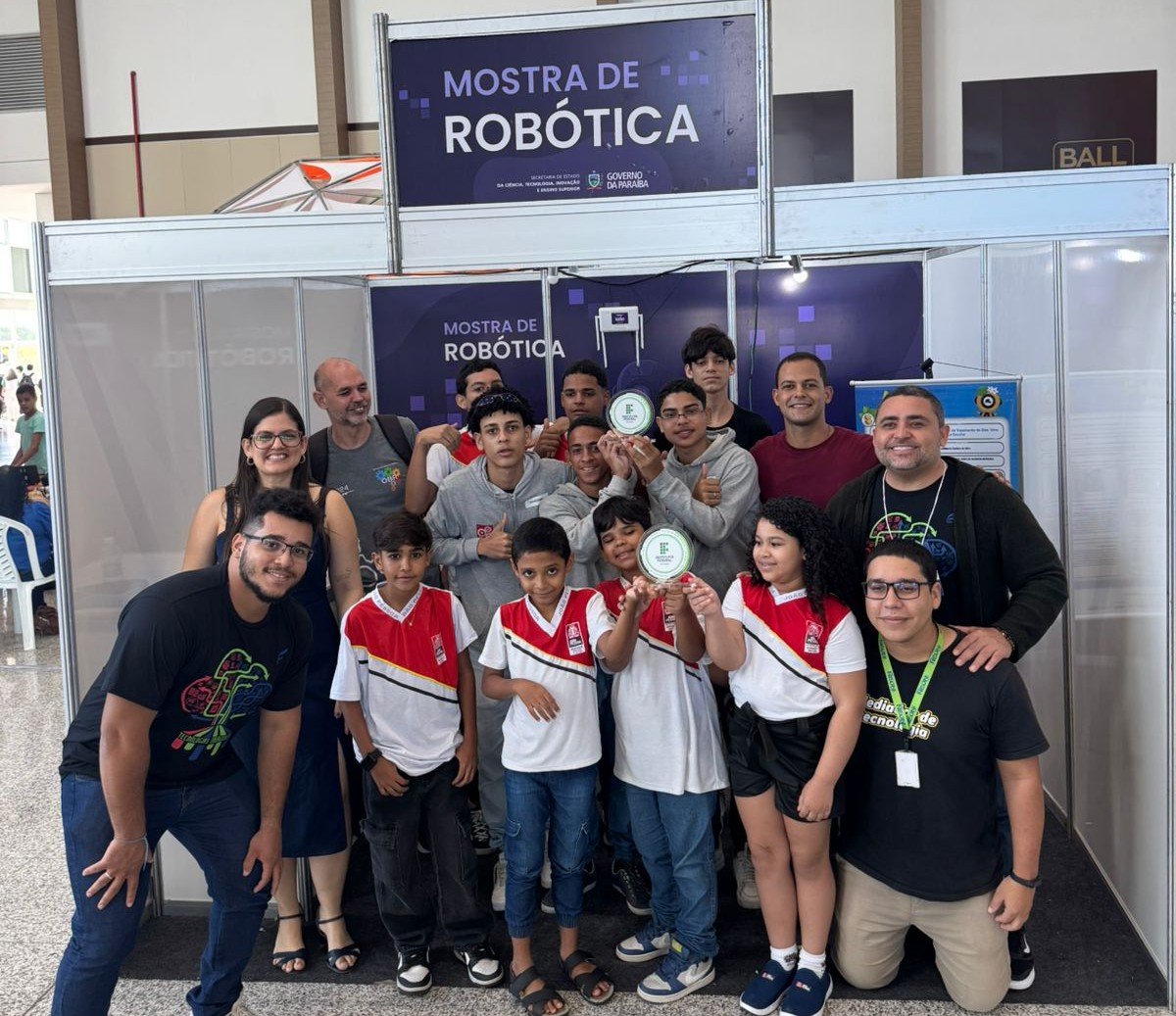 Educação Municipal de João Pessoa se destaca na Expotec 2025 com prêmios e inovação tecnológica