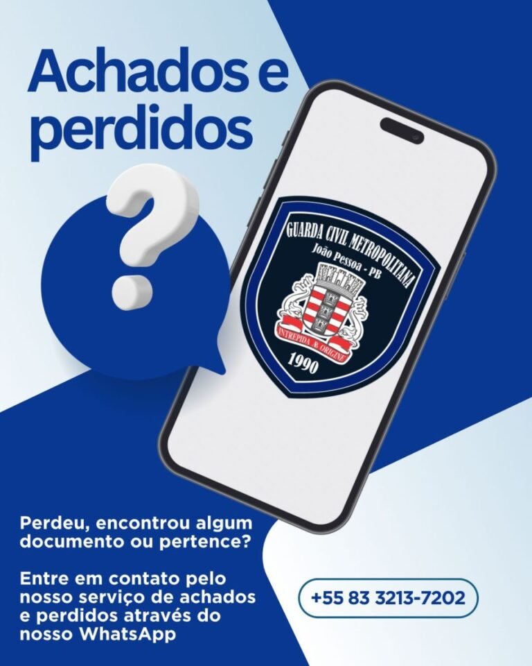 Guarda Civil Metropolitana lança serviço de Achados e Perdidos via aplicativo de mensagem