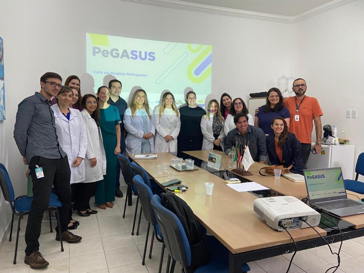 Hospital Municipal Santa Isabel recebe visita de equipe do Hospital Alemão Oswaldo Cruz