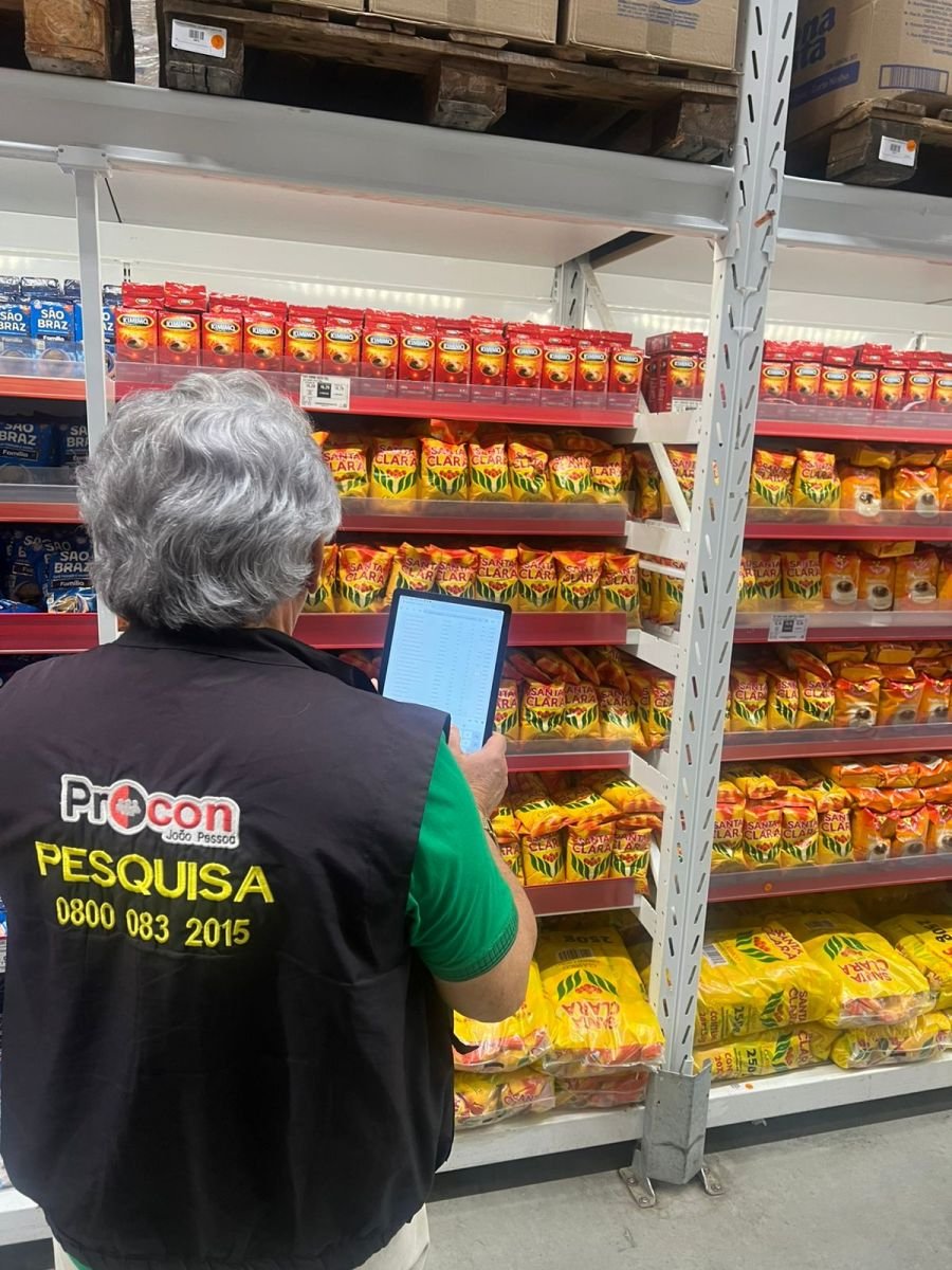 Procon-JP encontra diferença de mais de R$ 18,00 no preço do café em pesquisa de alimentos