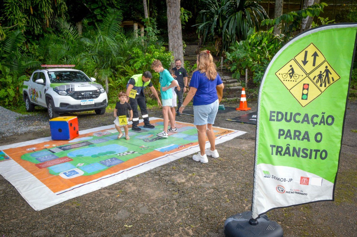 Semob-JP realiza programação especial de educação para o trânsito no Parque Arruda Câmara