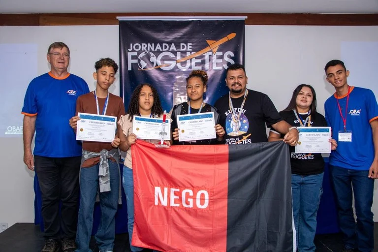 astropitanga é vice na jornada nacional de foguetes, alunos da pb conquistam destaque