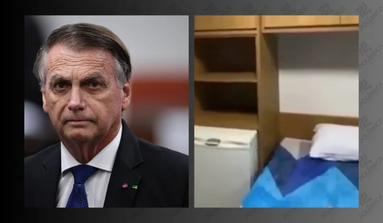 prisão de bolsonaro: sala com tv, banheiro e ar condicionado na superintendência da pf