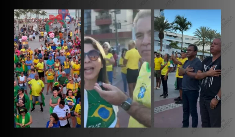 manifestação pró jair bolsonaro reúne dezenas em joão pessoa após prisão preventiva