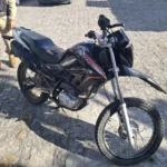 apreensão de moto com restrição de roubo em monte santo, campina grande, pela polícia
