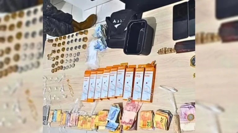 cajazeiras: polícia militar apreende cocaína, crack e r$ 2 mil em ação contra o tráfico