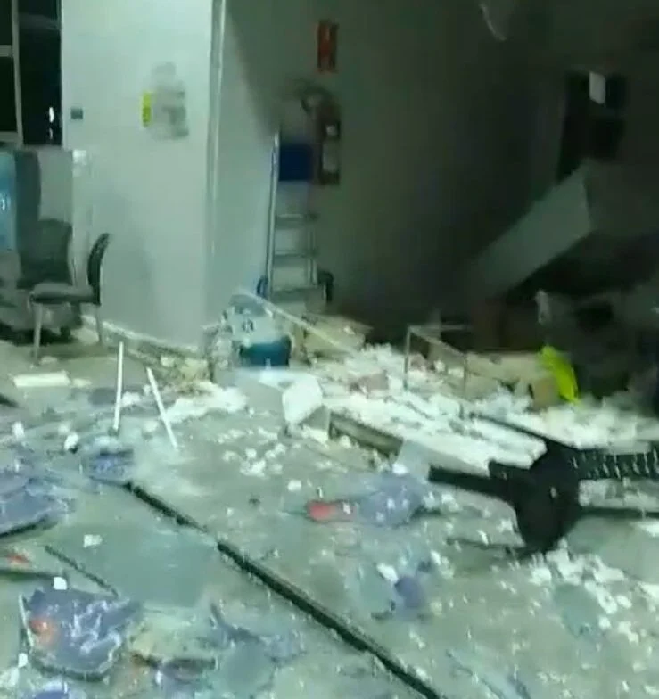 explodem cofre de posto em galante, campina grande: ataque provoca pânico, polícia investiga