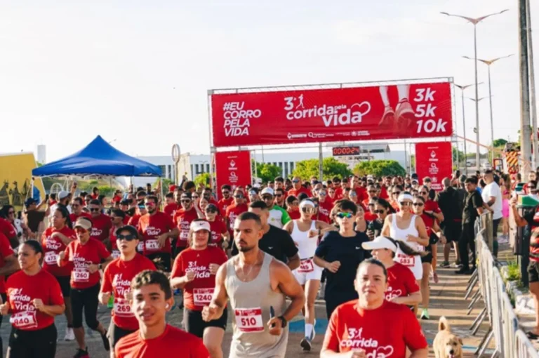 3ª corrida pela vida: mais de 1.000 paraibanos doam sangue e correm por um futuro mais saudável