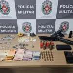 jardim veneza: homens de facção criminosa presos em confronto com a pm com armas e munições