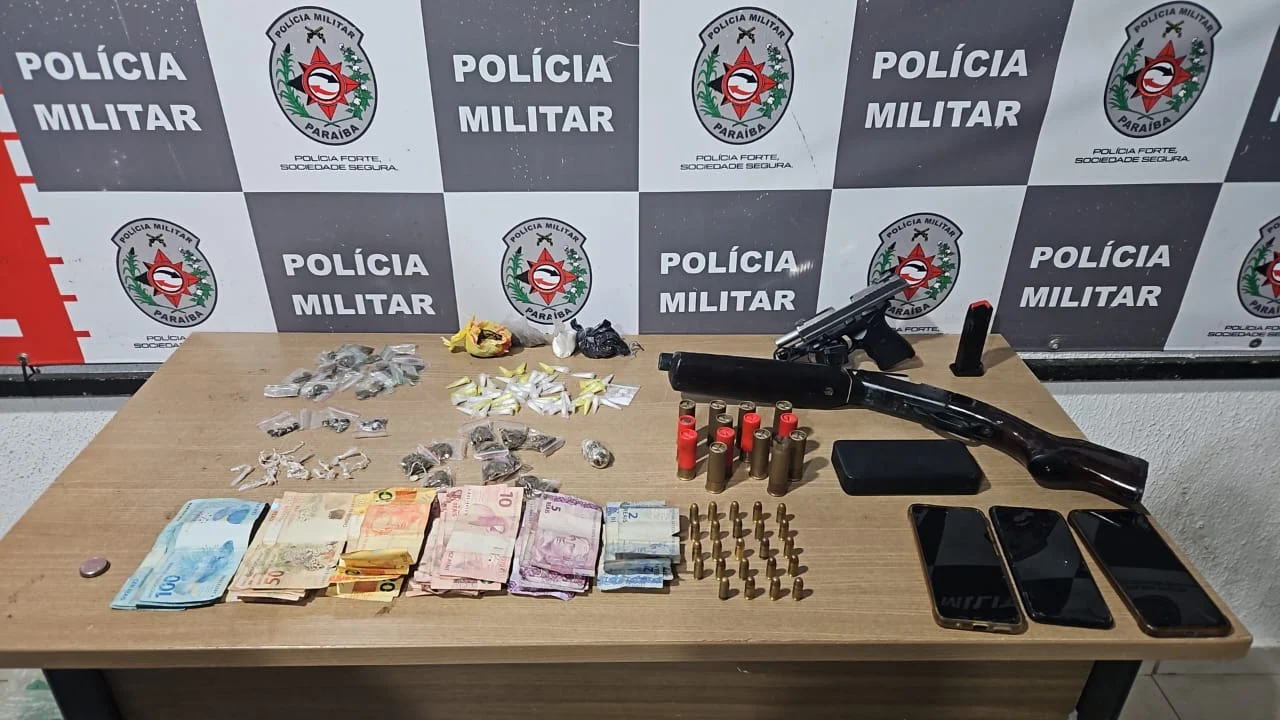 jardim veneza: homens de facção criminosa presos em confronto com a pm com armas e munições