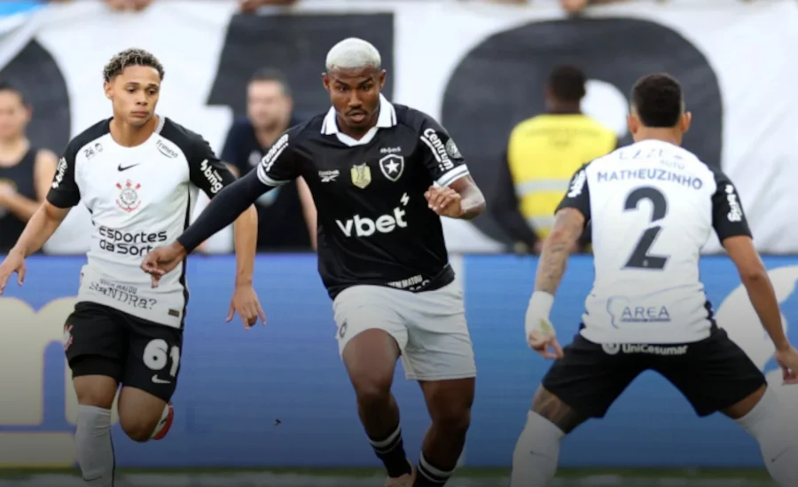 corinthians e botafogo empatam em 2 a 2 em jogo crucial para ambos no brasileirão