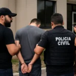 foragido preso em rr após investigação da pcpb, polícia já capturou em 19 estados