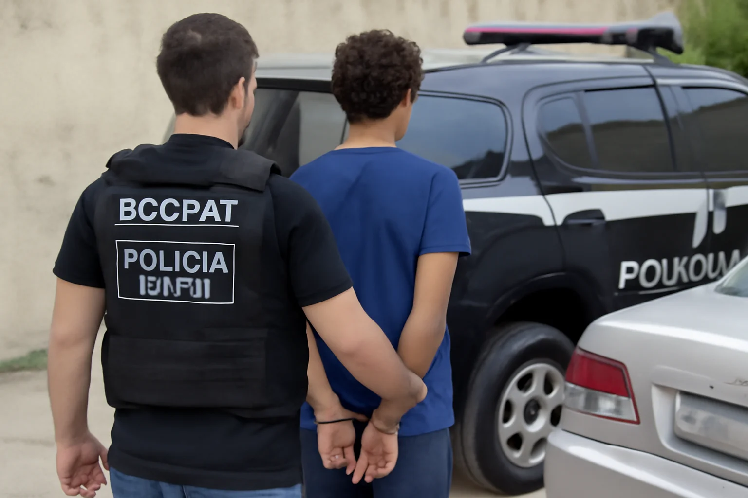 dccpat prende reincidente por adulteração de sinal de identificação veicular, 12 anos