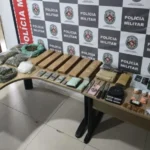 mulher presa com 11kg de maconha e skank em centro de distribuição de drogas em joão pessoa