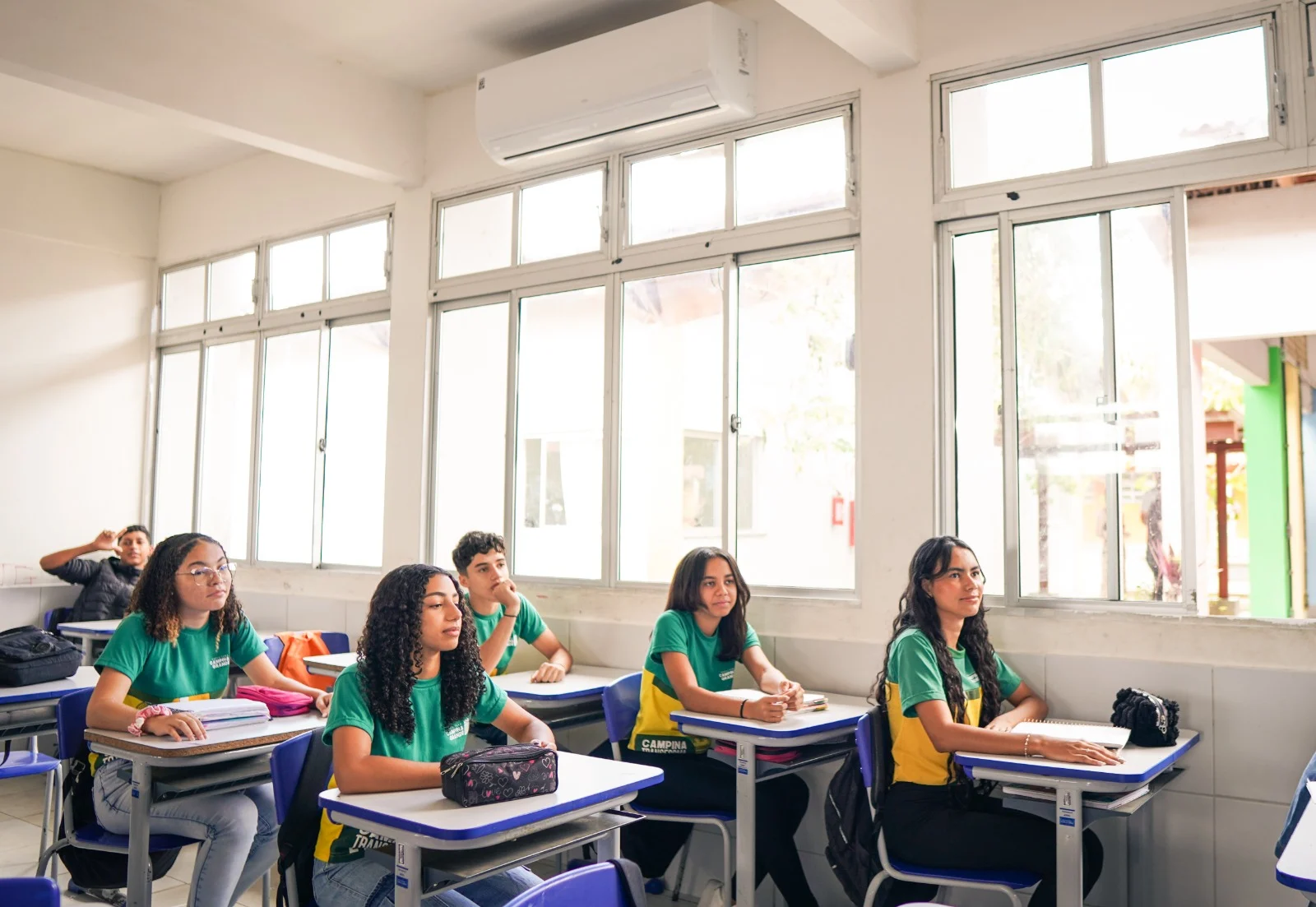 campina grande: ar condicionado chega a 60 salas de aula no aluísio campos, garantindo conforto