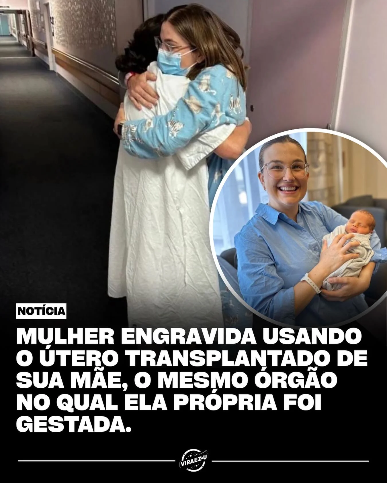 mãe doa útero, nasce primeiro bebê de transplante de útero na austrália