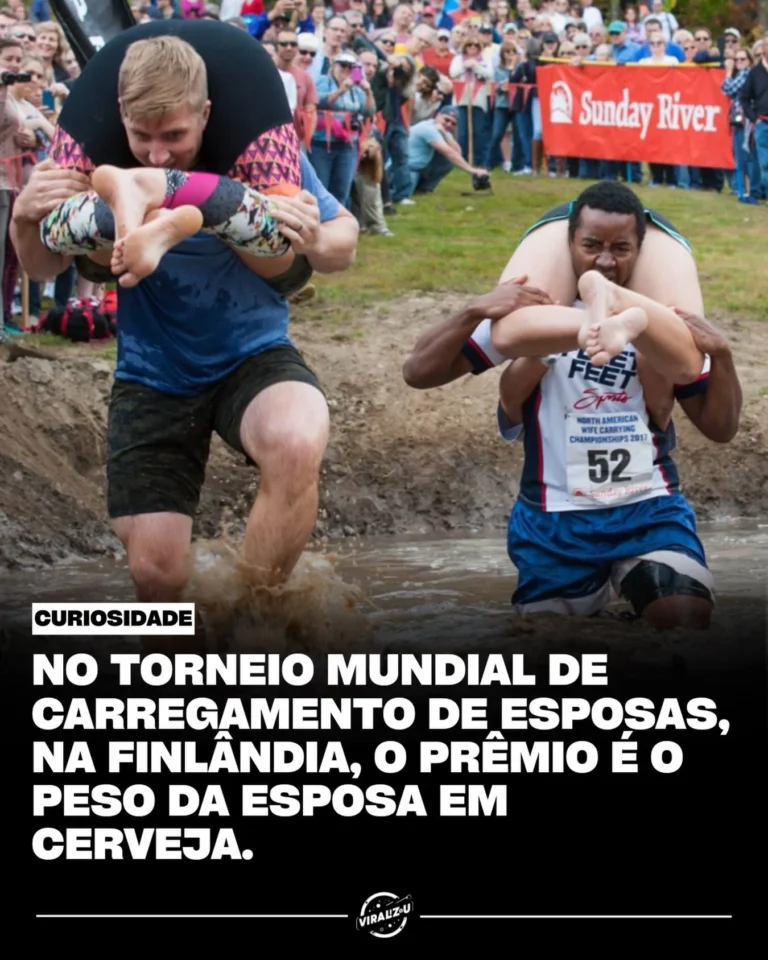 torneio mundial de carregamento de esposas, atração insólita na finlândia