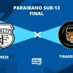 treze x tiradentes: assista ao vivo e de graÇa à final do campeonato paraibano sub 13 neste sábado!