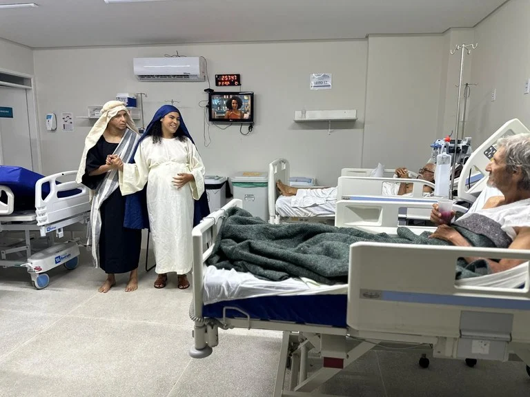 hospital de trauma de jp celebra natal com humanização e alegria
