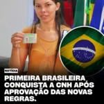 cnh digital: primeira brasileira recebe carteira totalmente digital pelo app