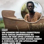 ebo noah diz construir oito arcas por visão, afirma preparo para dilúvio