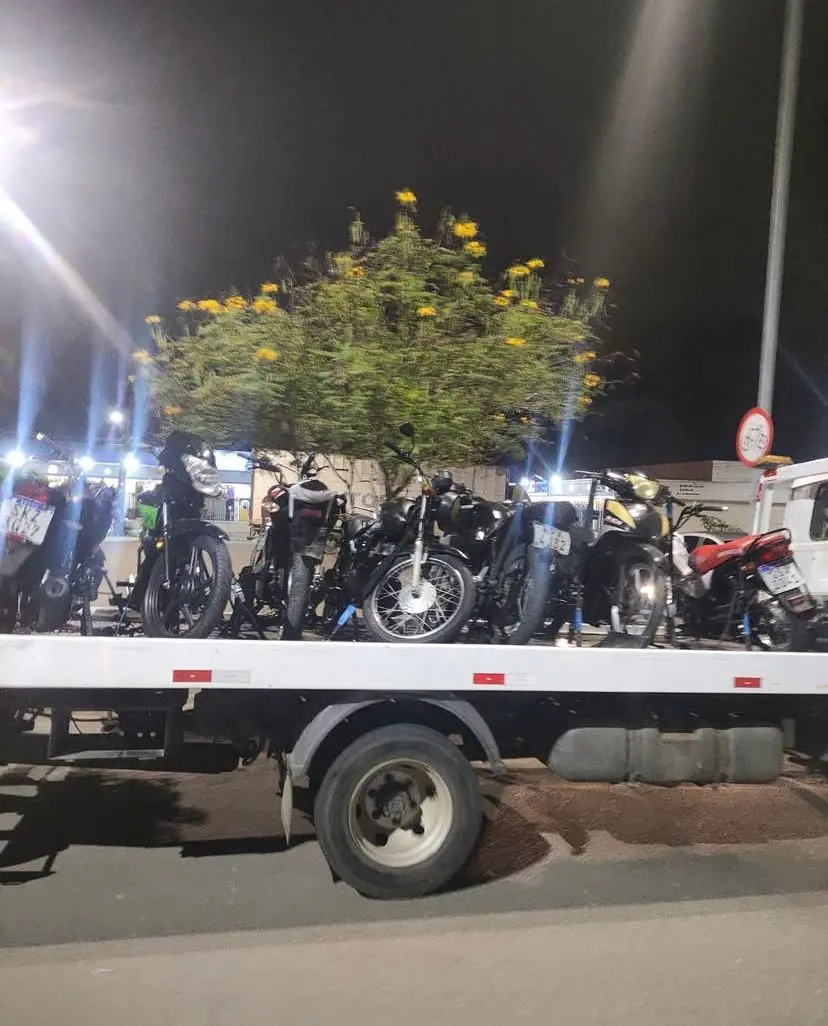 operação contra “rolezinho” em campina grande: 50 motos autuadas, drogas apreendidas e 3 presos