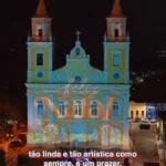 natal no centro histórico de joão pessoa: Última chance de vivenciar 'iluminando o patrimônio' na catedral basílica nesta quinta (25)