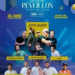 réveillon 2026 em joão pessoa: djs e bandas incríveis para uma virada inesquecível na praia de cabo branco e tambaú