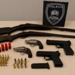 operação perseverança: polícia civil da pb apreende armas ilegais em cuité