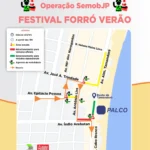festival forró verão: plano de trânsito e transporte para 2026 divulgado