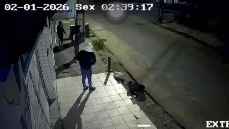 criminosos arrombam lotérica em campina grande; veja imagens da ação