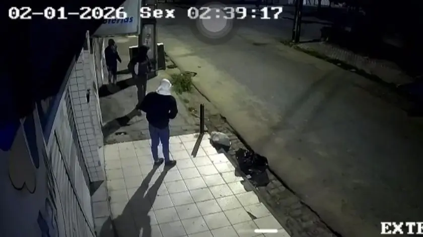 criminosos arrombam lotérica em campina grande; veja imagens da ação