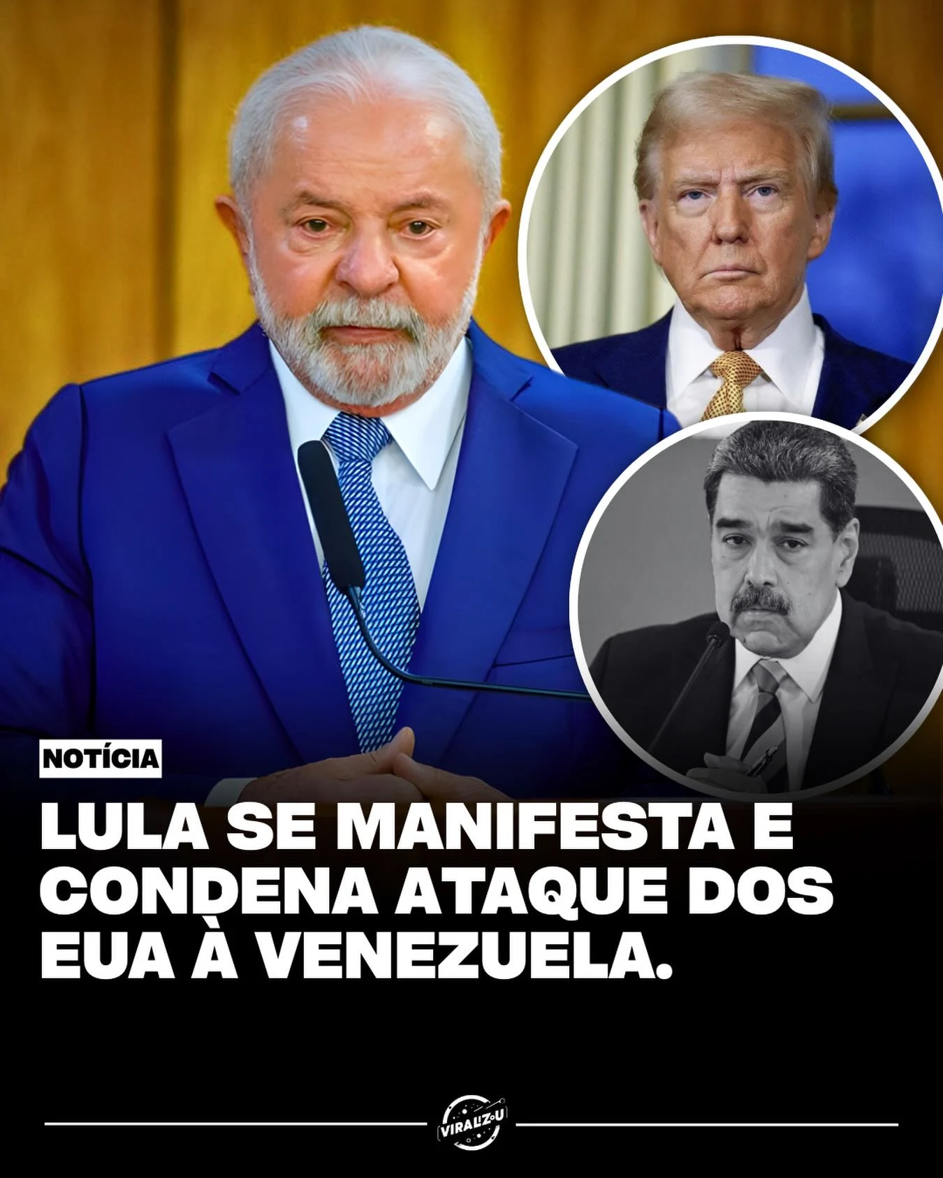 lula condena ataques na venezuela e captura de maduro, alerta para risco internacional