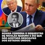 putin condena ação dos eua na venezuela e pede diálogo