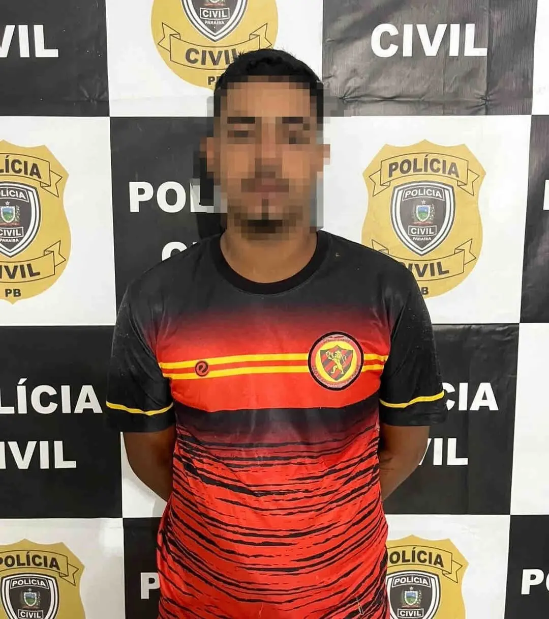 serraria pb: jovem de 21 anos é preso suspeito de executar homem com 10 tiros