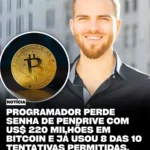 programador perde acesso a 7.002 bitcoins, us$ 220 milhões presos em ironkey