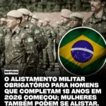 alistamento militar 2026: mulheres podem se alistar voluntariamente, prazo até 30 de junho