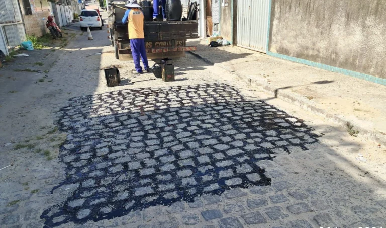 seinfra: tapa buraco em 17 bairros de joão pessoa nesta quarta