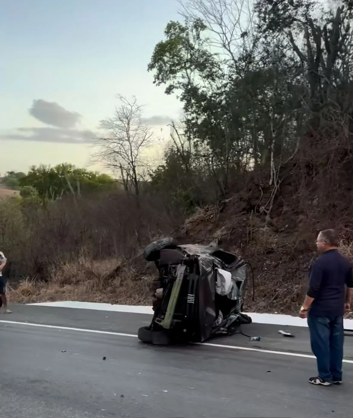 br 230: grave acidente em campina grande deixa 1 morto e 3 feridos em colisão