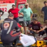 acidente na br 104: uma pessoa ferida em trecho entre campina grande e lagoa seca