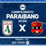 sousa x confiança pb: onde assistir à recopa paraibana 2026 que abre o campeonato paraibano de futebol com transmissão exclusiva!