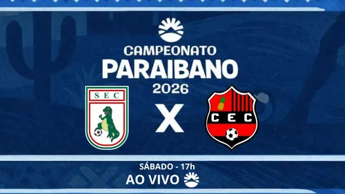 sousa x confiança pb: onde assistir à recopa paraibana 2026 que abre o campeonato paraibano de futebol com transmissão exclusiva!
