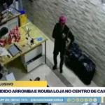 exclusivo: arrombamento e furto em loja de personalizados no centro de campina grande