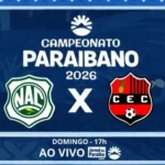 nacional de patos x confiança pb: onde assistir ao jogo decisivo do campeonato paraibano 2026 neste domingo (25)